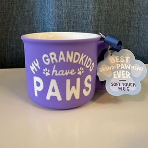 Purple Dog Lover Mug - Best‎ Grand-Pawrent Ever Sunday Morning Ceramic
